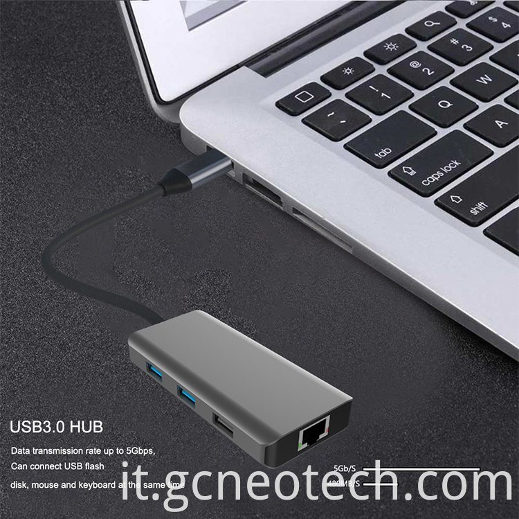 8-in-1 USB-C Multiport Docking Station